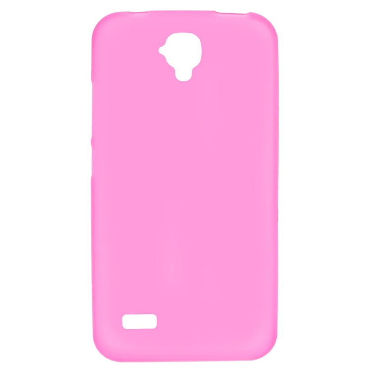 Double-sided Frosted TPU Shell Cover for Huawei Y5 Y560 - Rose-1