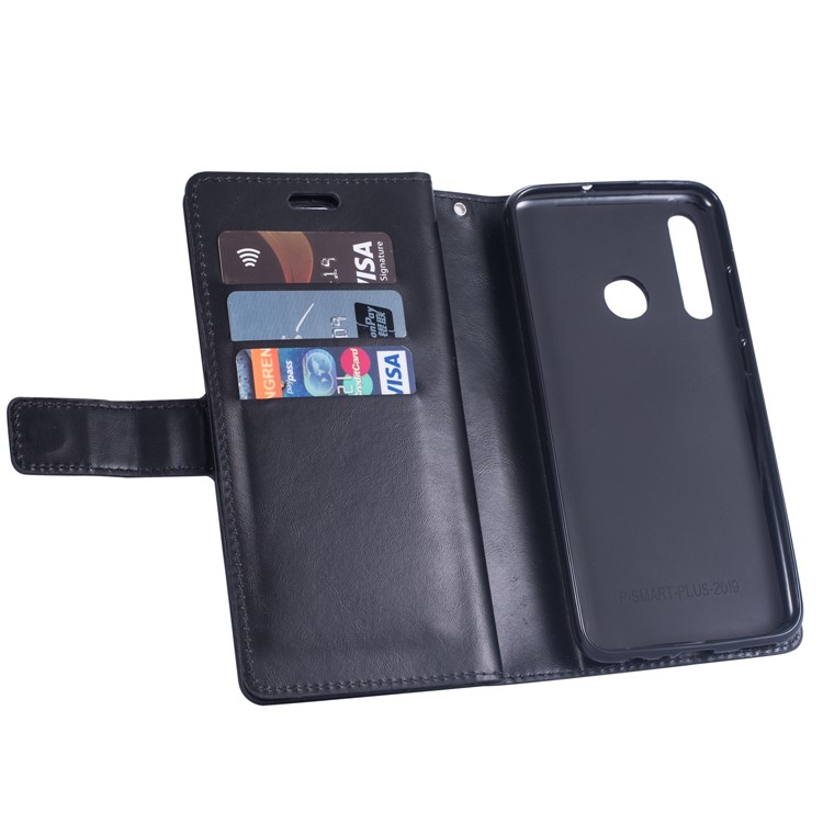 Multi-function Leather Wallet Case with Stand for Huawei P Smart Plus 2019 / Enjoy 9s / Honor 10i / nova 4 lite - Black-5