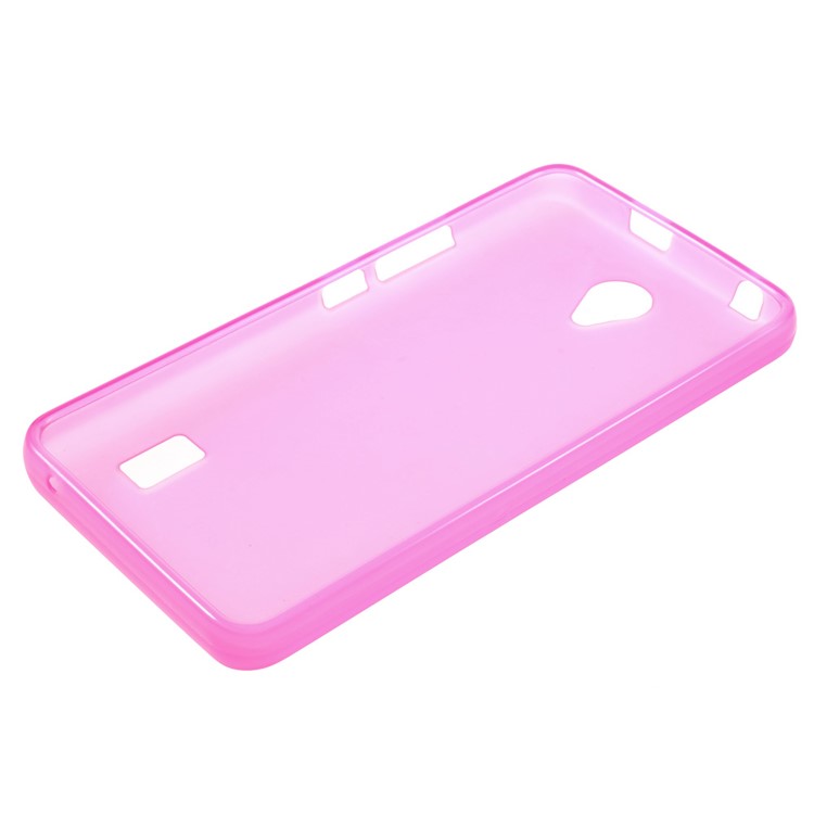 Matte TPU Back Gel Phone Case for Huawei Y635 - Rose-3