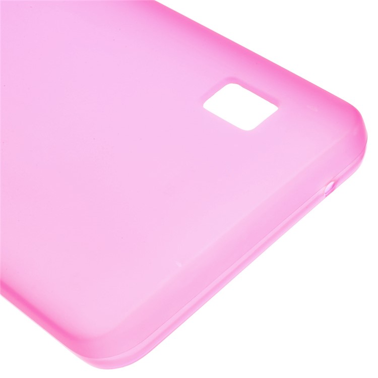 Matte TPU Back Gel Phone Case for Huawei Y635 - Rose-5