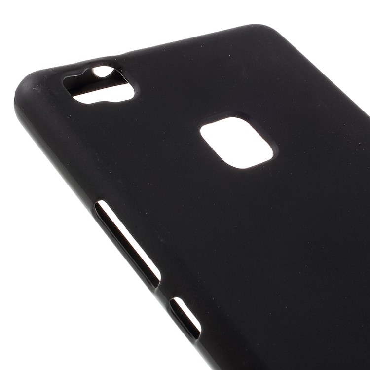 Frosted TPU Gel Cover for Huawei P9 Lite - Black-4