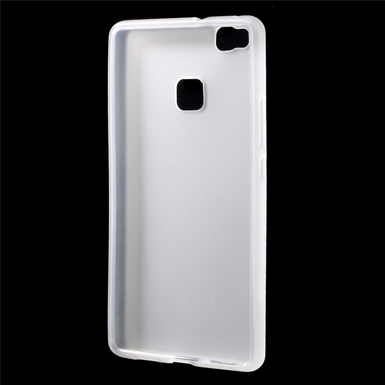Frosted TPU Gel Case for Huawei P9 Lite - Transparent-2