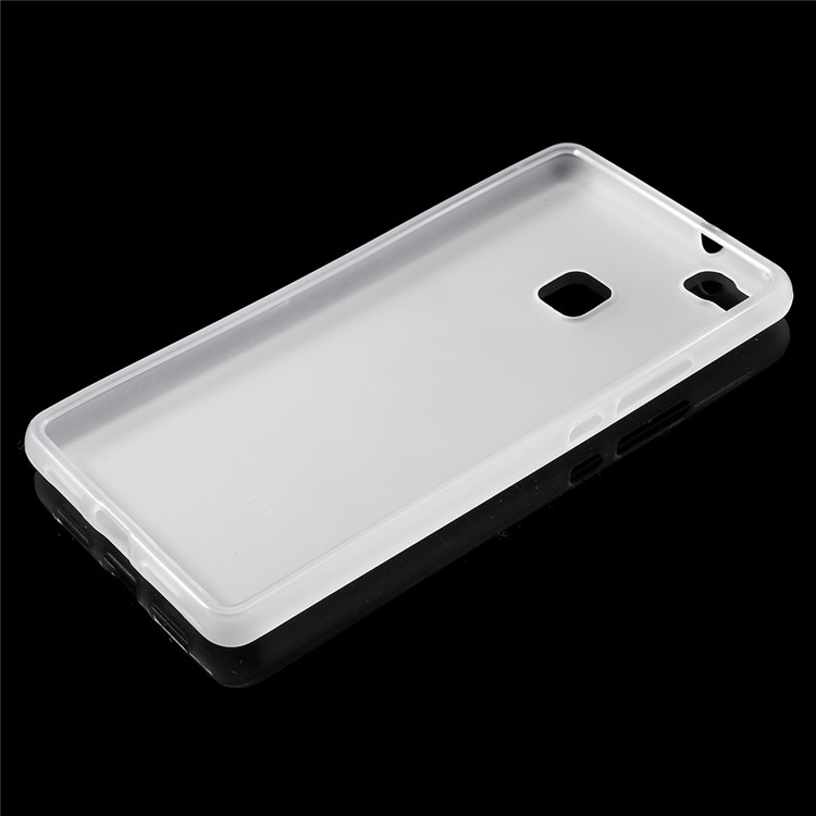 Frosted TPU Gel Case for Huawei P9 Lite - Transparent-3