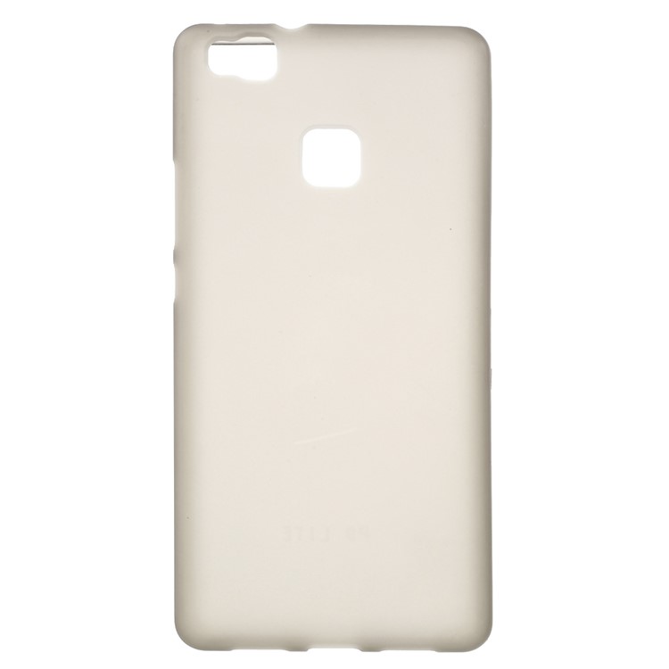 Matte TPU Gel Phone Cover for Huawei P9 Lite - Grey-1
