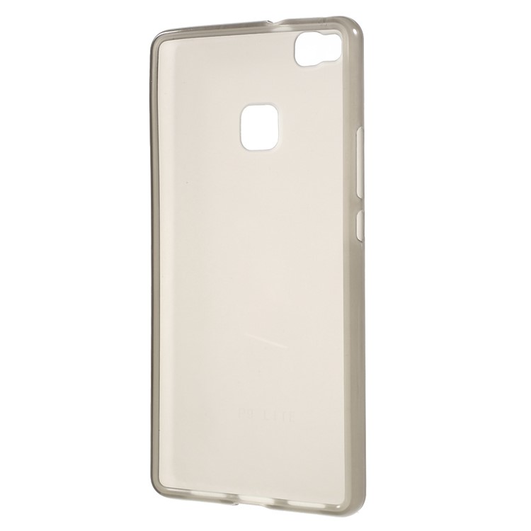 Matte TPU Gel Phone Cover for Huawei P9 Lite - Grey-2