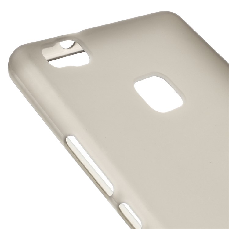 Matte TPU Gel Phone Cover for Huawei P9 Lite - Grey-4
