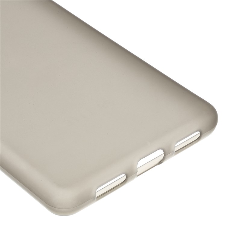 Matte TPU Gel Phone Cover for Huawei P9 Lite - Grey-5