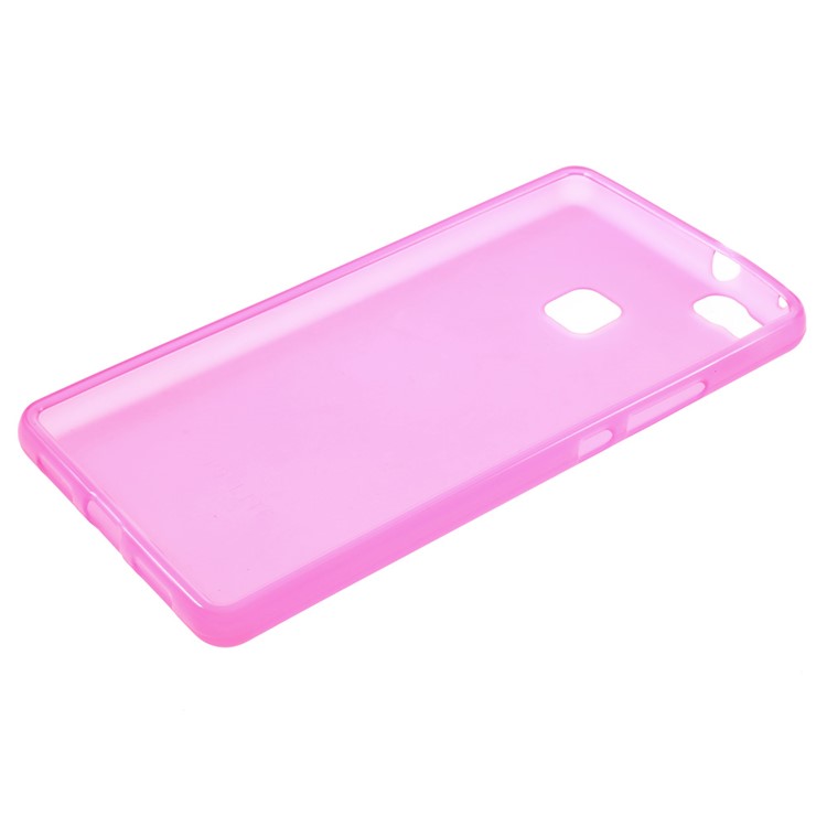 Matte TPU Gel Back Shell for Huawei P9 Lite - Rose-3