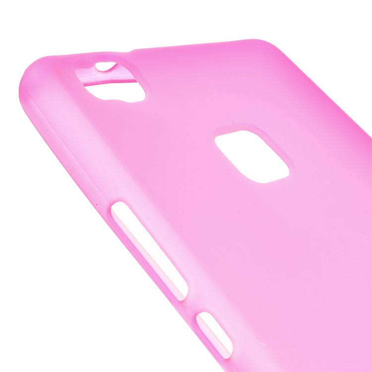 Matte TPU Gel Back Shell for Huawei P9 Lite - Rose-4