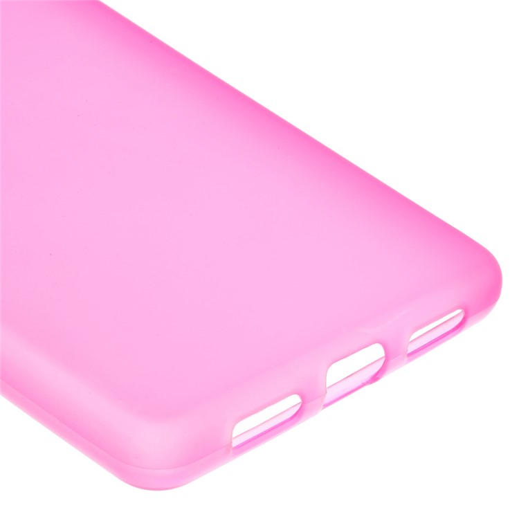 Matte TPU Gel Back Shell for Huawei P9 Lite - Rose-5