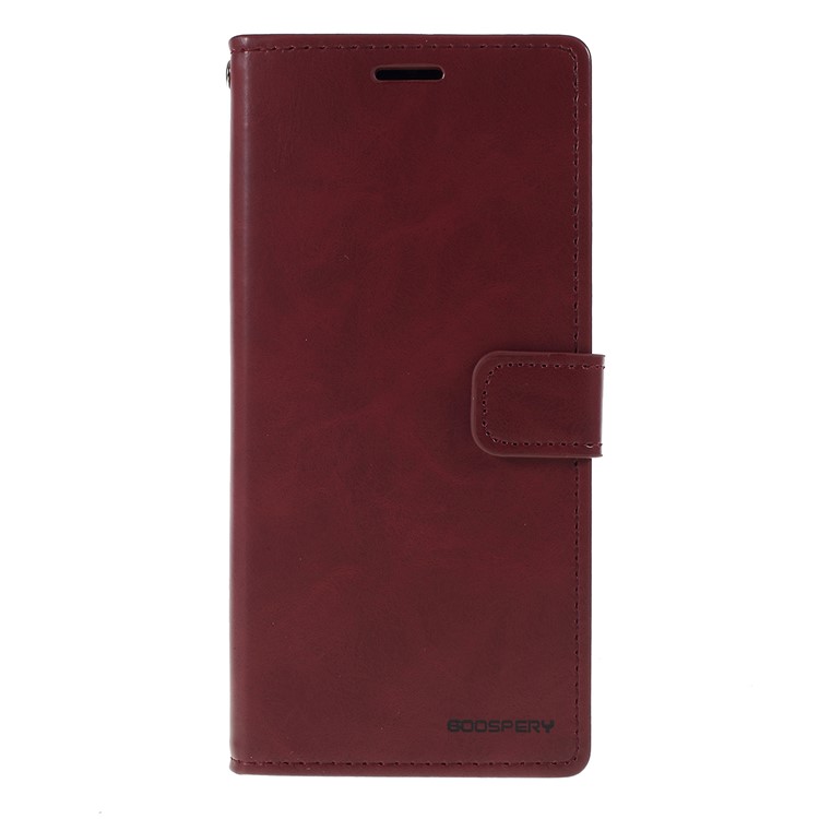 MERCURY GOOSPERY Blue Moon Leather Wallet Case for Huawei P30 Pro - Wine Red-3