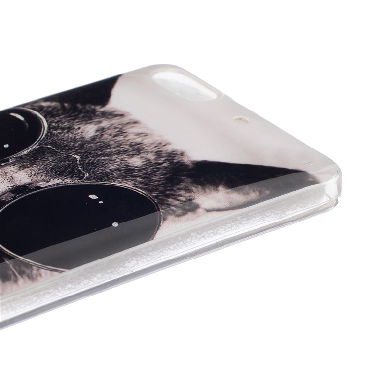 IMD Soft TPU Gel Case for Huawei Honor 4C - Cat Wearing Sunglasses-3