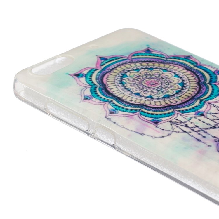 IMD Soft TPU Case Protector for Huawei Honor 4C - Dream Catcher Feather-3