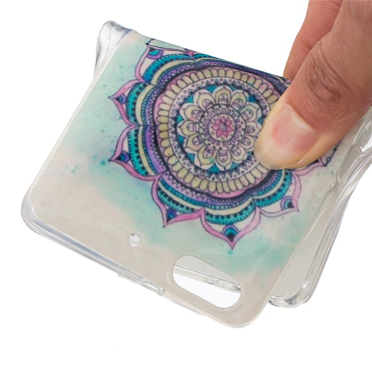 IMD Soft TPU Case Protector for Huawei Honor 4C - Dream Catcher Feather-4