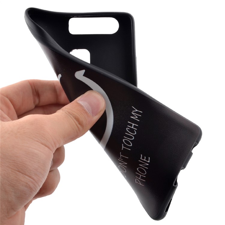 Flexible TPU Cover for Huawei P9 - Do not Touch My Phone-5