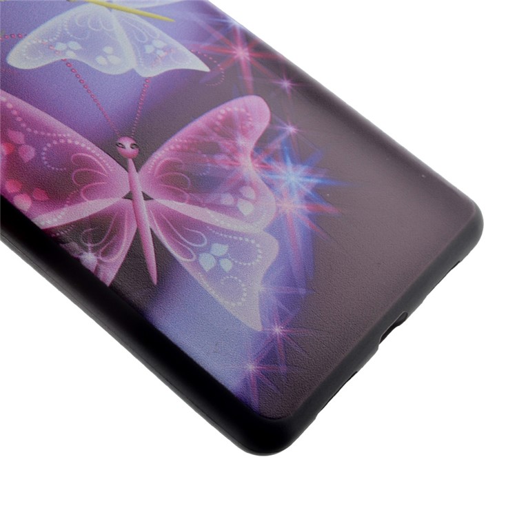 Soft TPU Case for Huawei P9 Lite - Vivid Butterflies-3