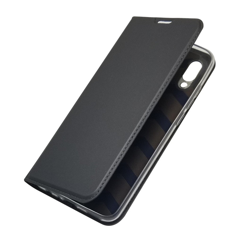 Magnetic Adsorption Leather Card Holder Case for Huawei P Smart Plus 2019 / Enjoy 9s / Honor 10i - Black-6