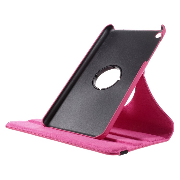 Litchi Texture Rotating Smart Leather Stand Case for Huawei Honor Tablet T1 7.0 (T1-701u) - Rose-7