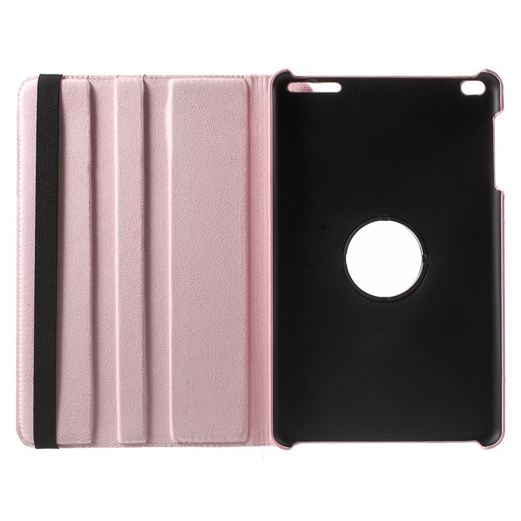 Litchi Grain Rotary Stand Case for Huawei MediaPad T1 10 - Pink-7