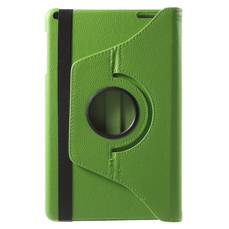 Litchi Grain Rotary Stand Tablet Case for Huawei MediaPad T1 10 - Green-3