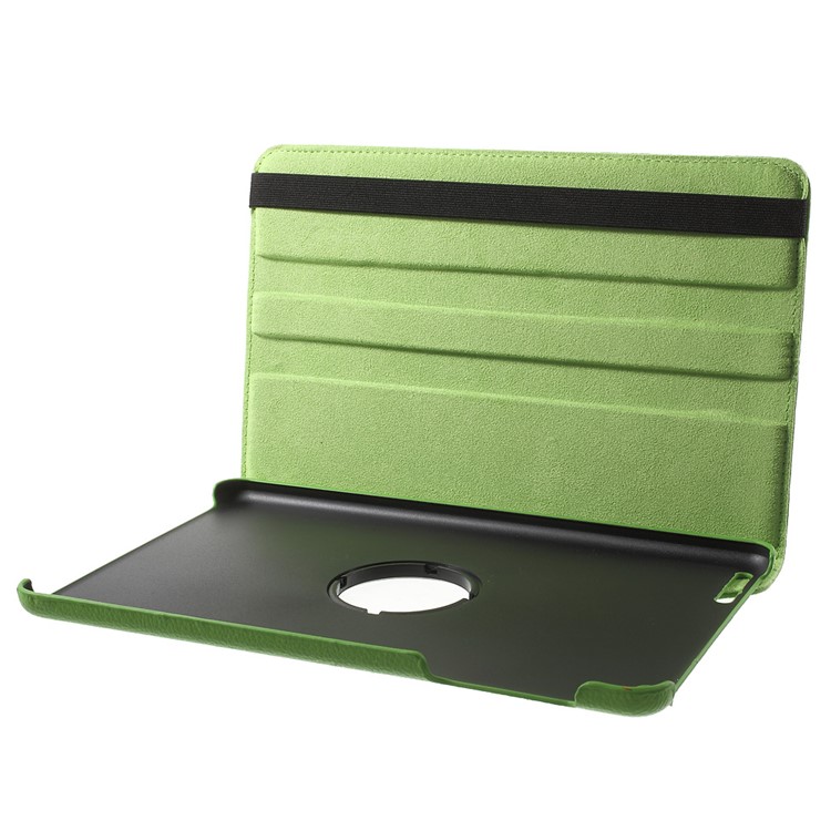 Litchi Grain Rotary Stand Tablet Case for Huawei MediaPad T1 10 - Green-8