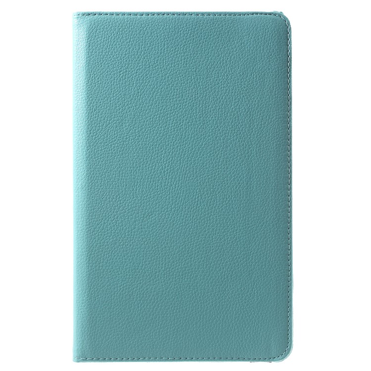 Litchi Grain Rotary Stand Case for Huawei MediaPad T1 10 - Baby Blue-2