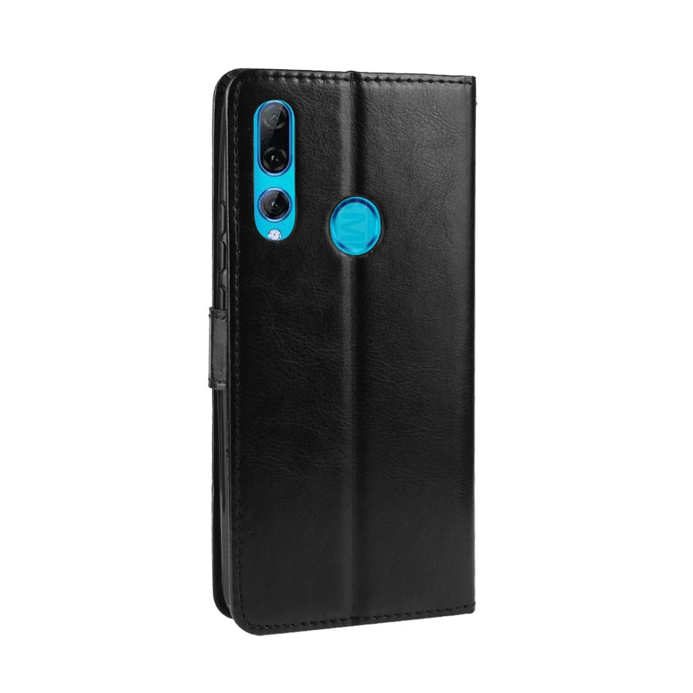 Crazy Horse Leather Wallet Case for Huawei P Smart Z / Y9 Prime 2019 - Black-6