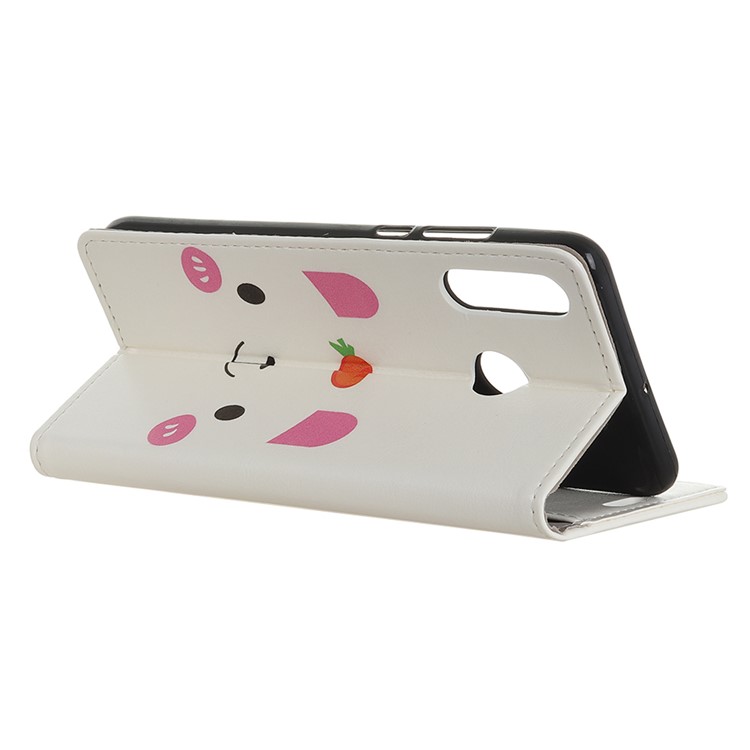 Pattern Printing Leather Wallet Case for Huawei P Smart Z / Y9 Prime 2019 - Cartoon Pattern-3