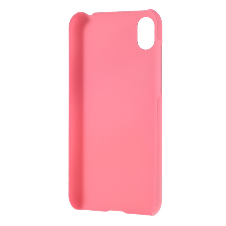 Rubberized Hard PC Case for Huawei Y5 (2019) / Honor 8S - Pink-3