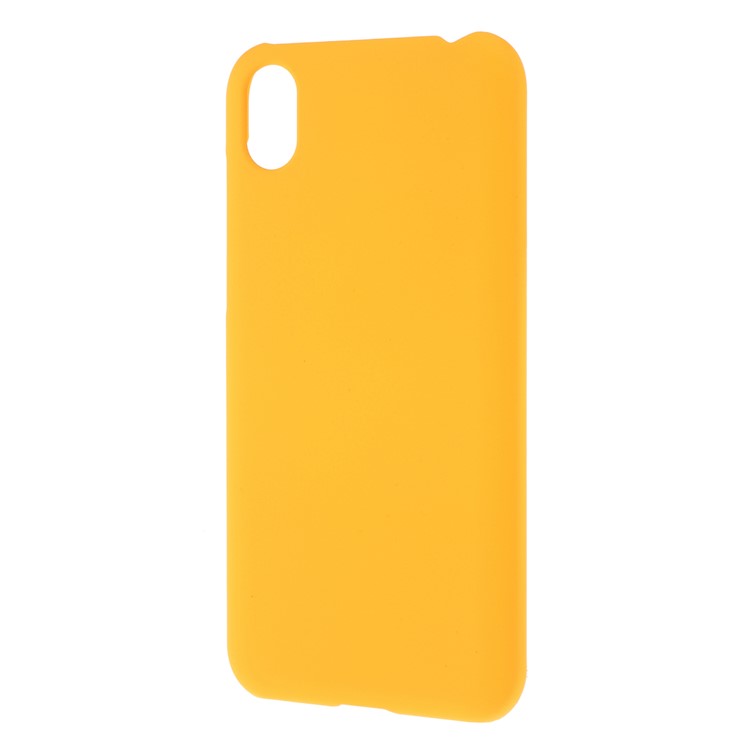 Rubberized Hard PC Case for Huawei Y5 (2019) / Honor 8S - Yellow-2