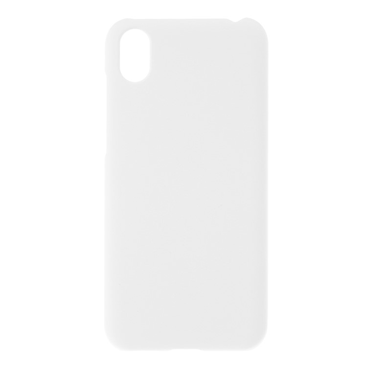 Rubberized Hard PC Case for Huawei Y5 (2019) / Honor 8S - White-1
