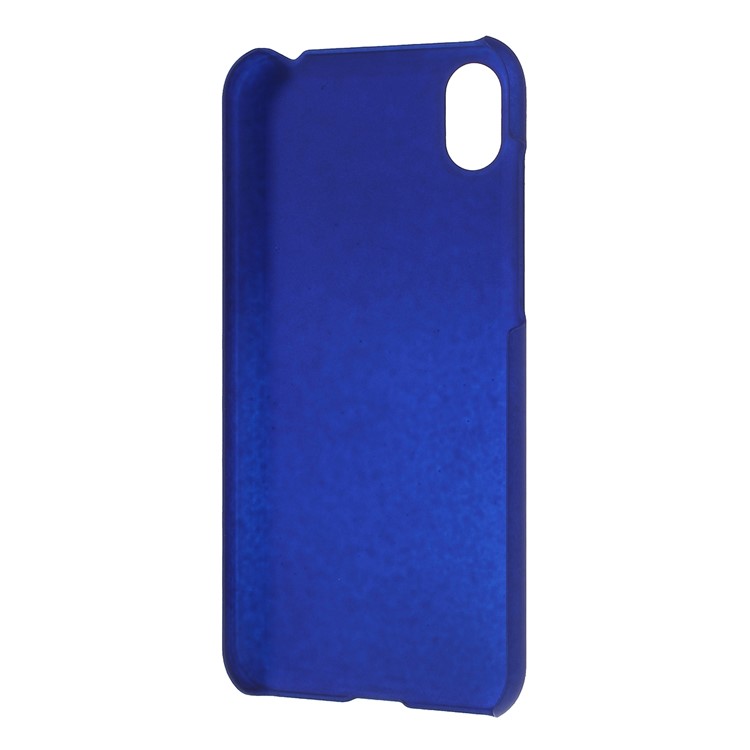Rubberized Hard PC Case for Huawei Y5 (2019) / Honor 8S - Dark Blue-3