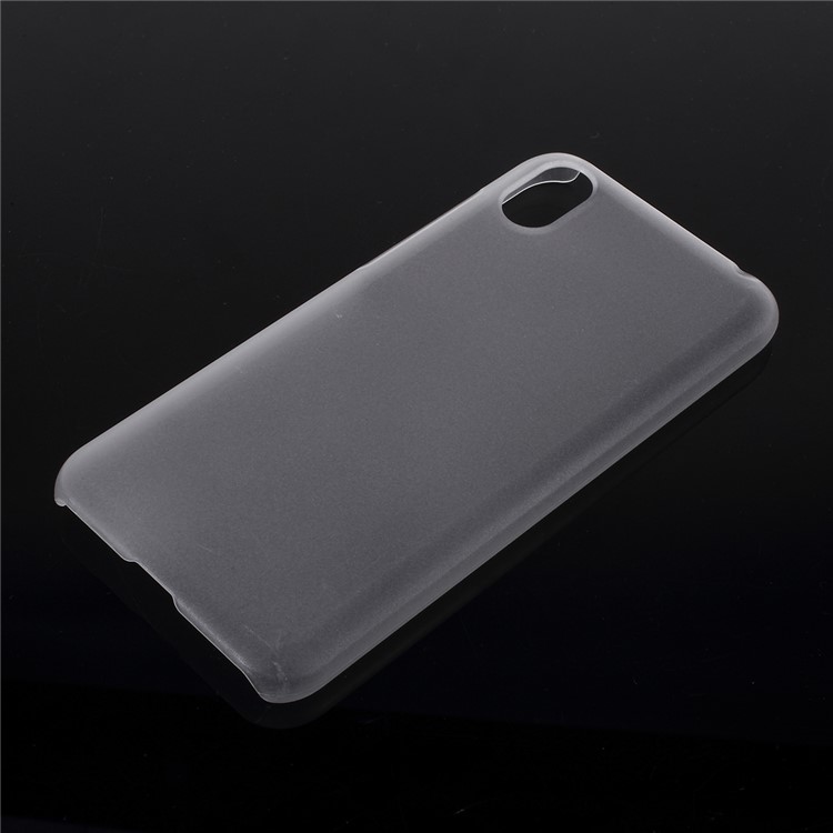 Rubberized Hard PC Case for Huawei Y5 (2019) / Honor 8S - Transparent-1