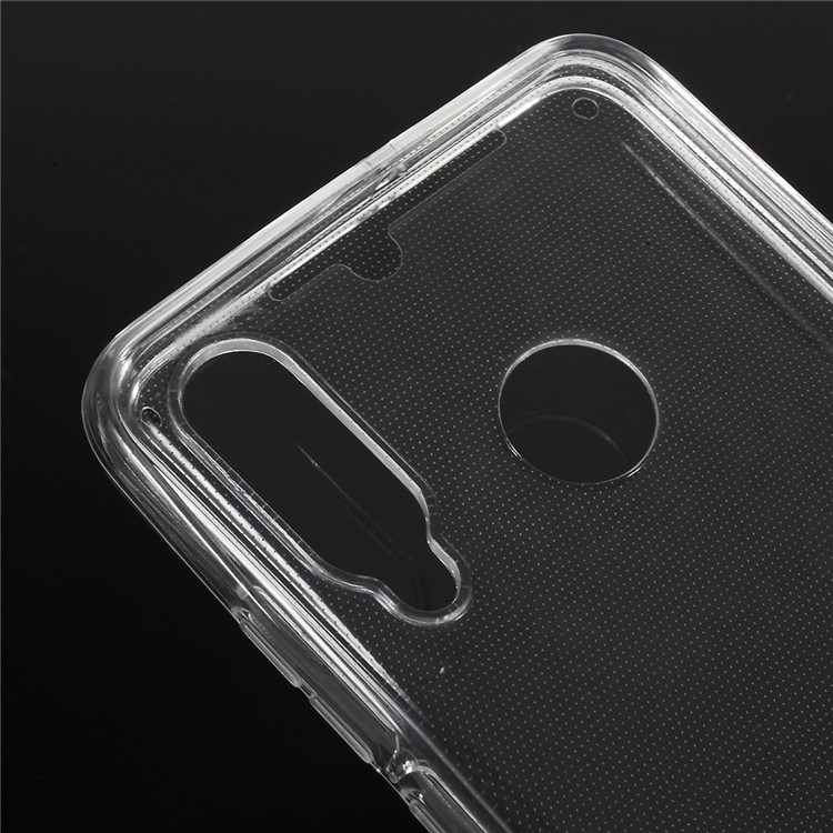 2-in-1 Detachable All-wrapped TPU Front and Back Case Cover for Huawei P30 Lite - Transparent-4