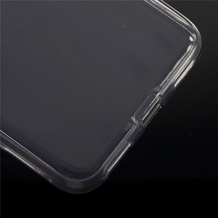 Front + Back 2-Piece TPU Case for Huawei Y7 (2019) - Grey-5