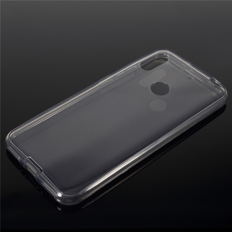 Front + Back 2-Piece TPU Case for Huawei Y6 (2019, with Fingerprint Sensor) / Y6 Prime (2019) - Grey-3