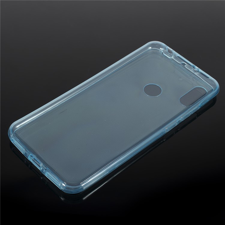 Front + Back 2-Piece TPU Case for Huawei Y6 (2019, with Fingerprint Sensor) / Y6 Prime (2019) - Blue-2