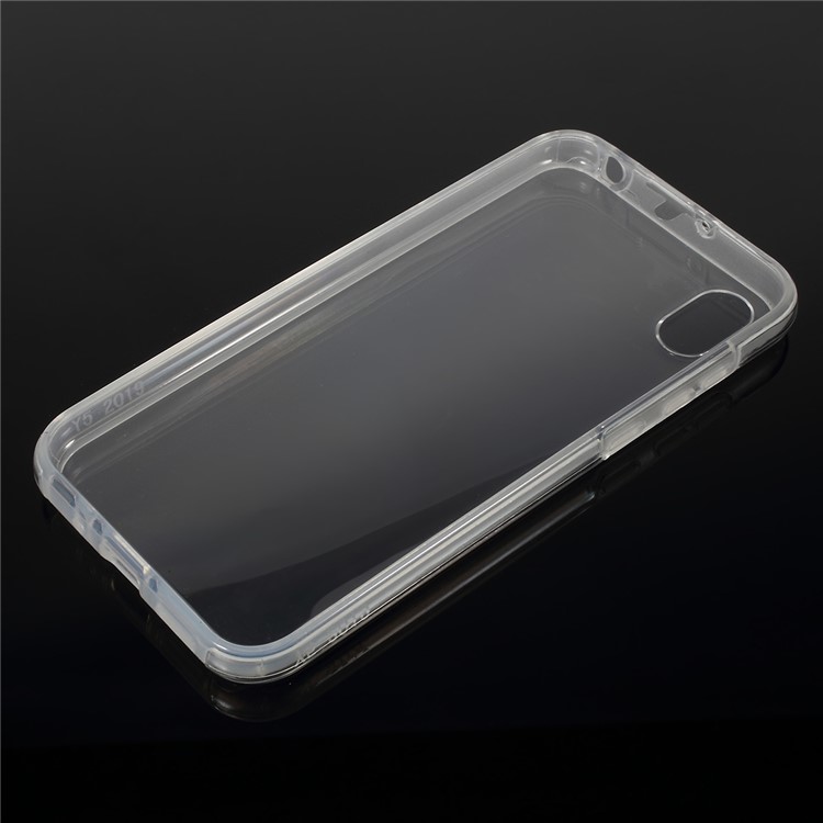 Clear PC Side + TPU Back Phone Shell Для Huawei Y5 (2019) - Прозрачный-2