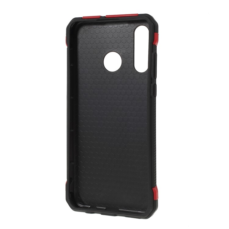Glitter Powder Anti-drop PC + TPU Hybrid Phone Cover for Huawei P30 Lite / Nova 4e - Red-2