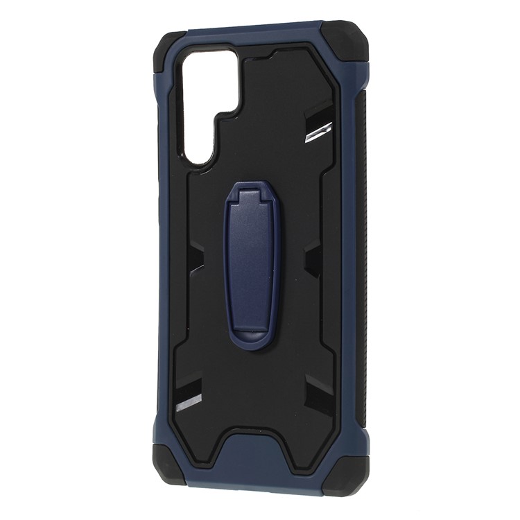 Shock Resistant Kickstand PC + TPU Combo Mobile Cover for Huawei P30 Pro - Blue-5