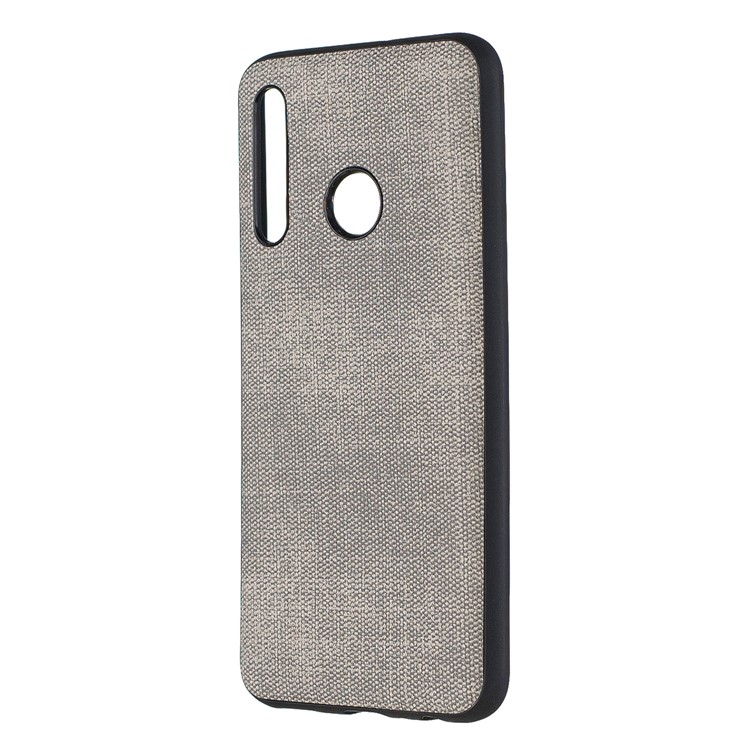 For Huawei Honor 10i/P Smart+ 2019/Enjoy 9s/ Maimang 8 Denim TPU+PU Leather Phone Case - Light Grey-2