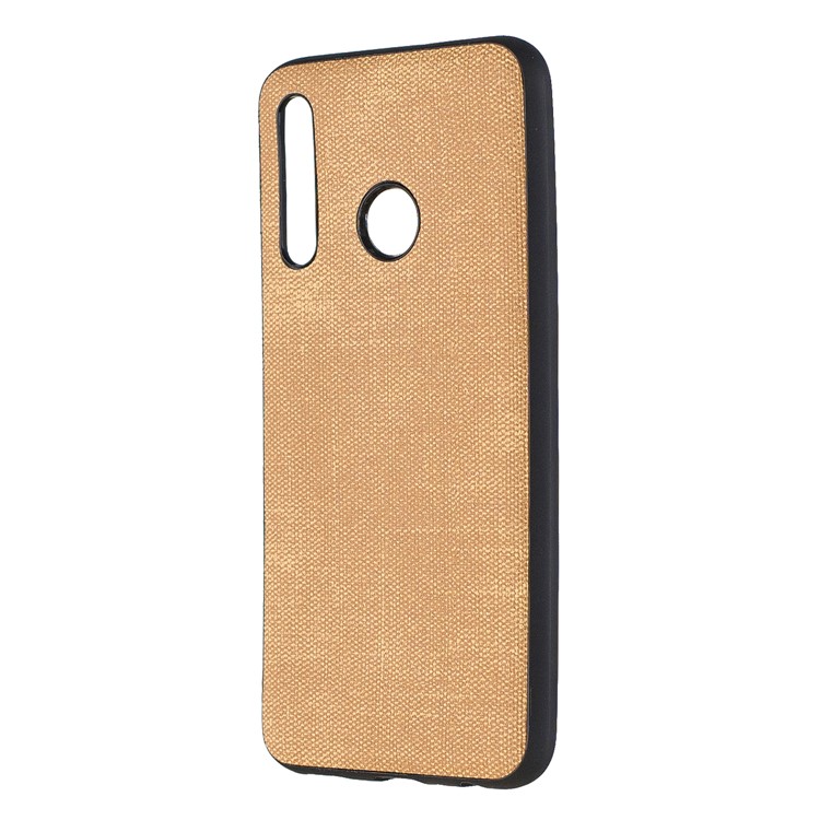 For Huawei Honor 10i/P Smart+ 2019/Enjoy 9s/ Maimang 8 Denim TPU+PU Leather Phone Case - Gold-2