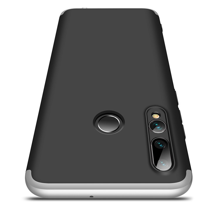 GKK Detachable 3-Piece Matte Hard PC Case for Huawei P Smart Plus 2019 / Enjoy 9s/ Maimang 8 / Honor 20i / Honor 10i / Honor 20 Lite - Silver / Black-4
