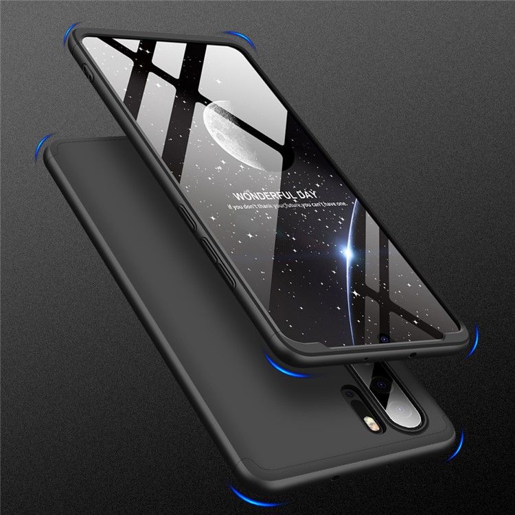 GKK Destacável 3 Peças De PC Rígido Fosco Para Huawei P30 Pro - Preto-1