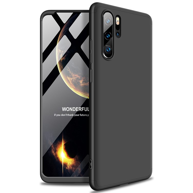 GKK Destacável 3 Peças De PC Rígido Fosco Para Huawei P30 Pro - Preto-2