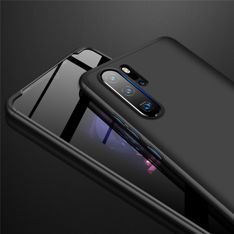 GKK Destacável 3 Peças De PC Rígido Fosco Para Huawei P30 Pro - Preto-4