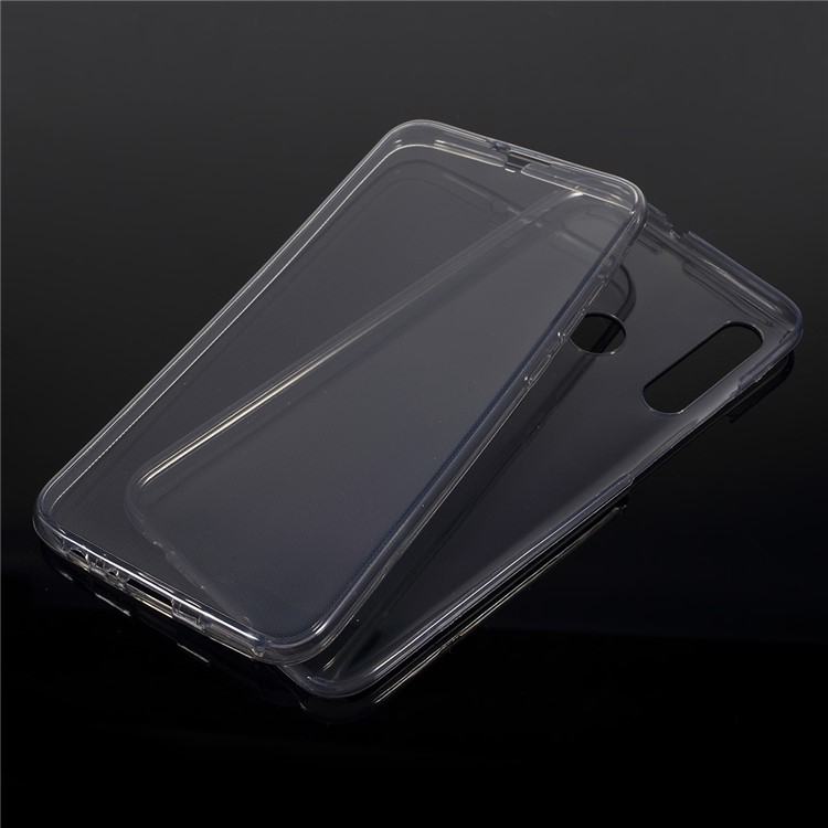 Front + Back 2-Piece TPU Case for Huawei P Smart Plus 2019 / Enjoy 9s - Grey-1