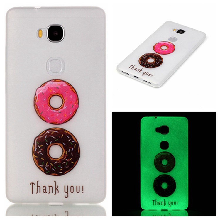 Luminous TPU Phone Case for Huawei Honor 5X/Honor Play 5X - Macarrons-1