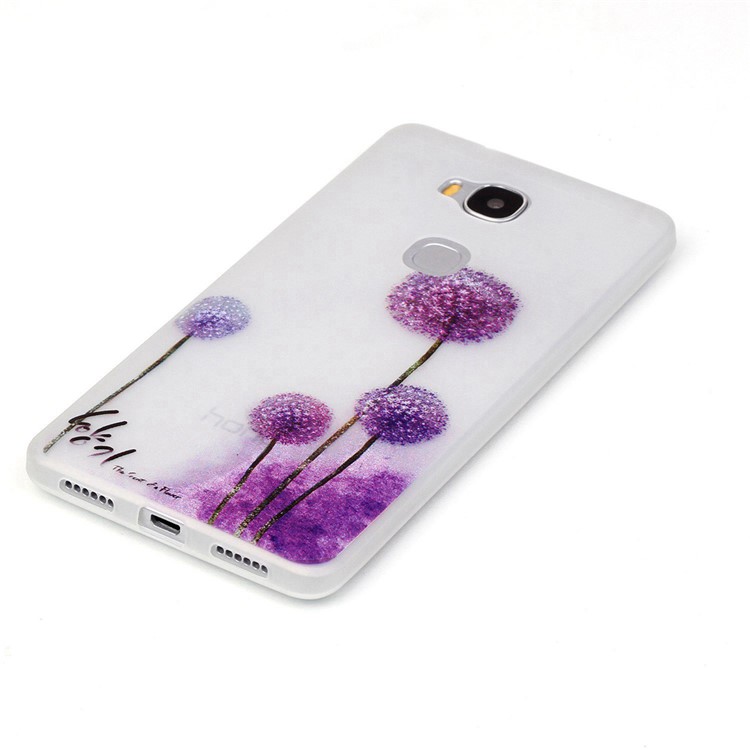 Noctilucent TPU Back Cover for Huawei Honor 5X/Honor Play 5X - Dandelion-3