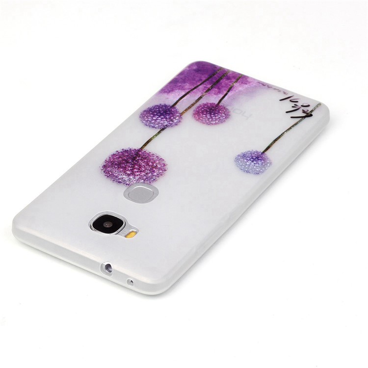 Noctilucent TPU Back Cover for Huawei Honor 5X/Honor Play 5X - Dandelion-4
